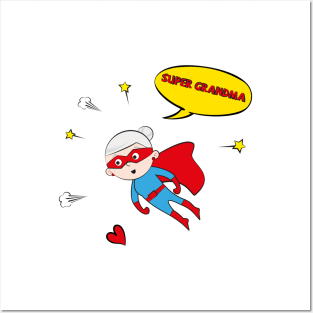 Super Grandma 4 Posters and Art